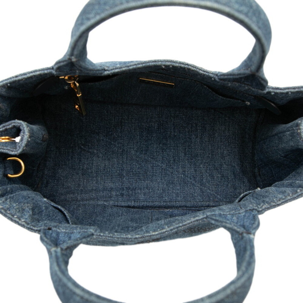 PRADA Blue Shoulder Bag - Picture 4 of 6